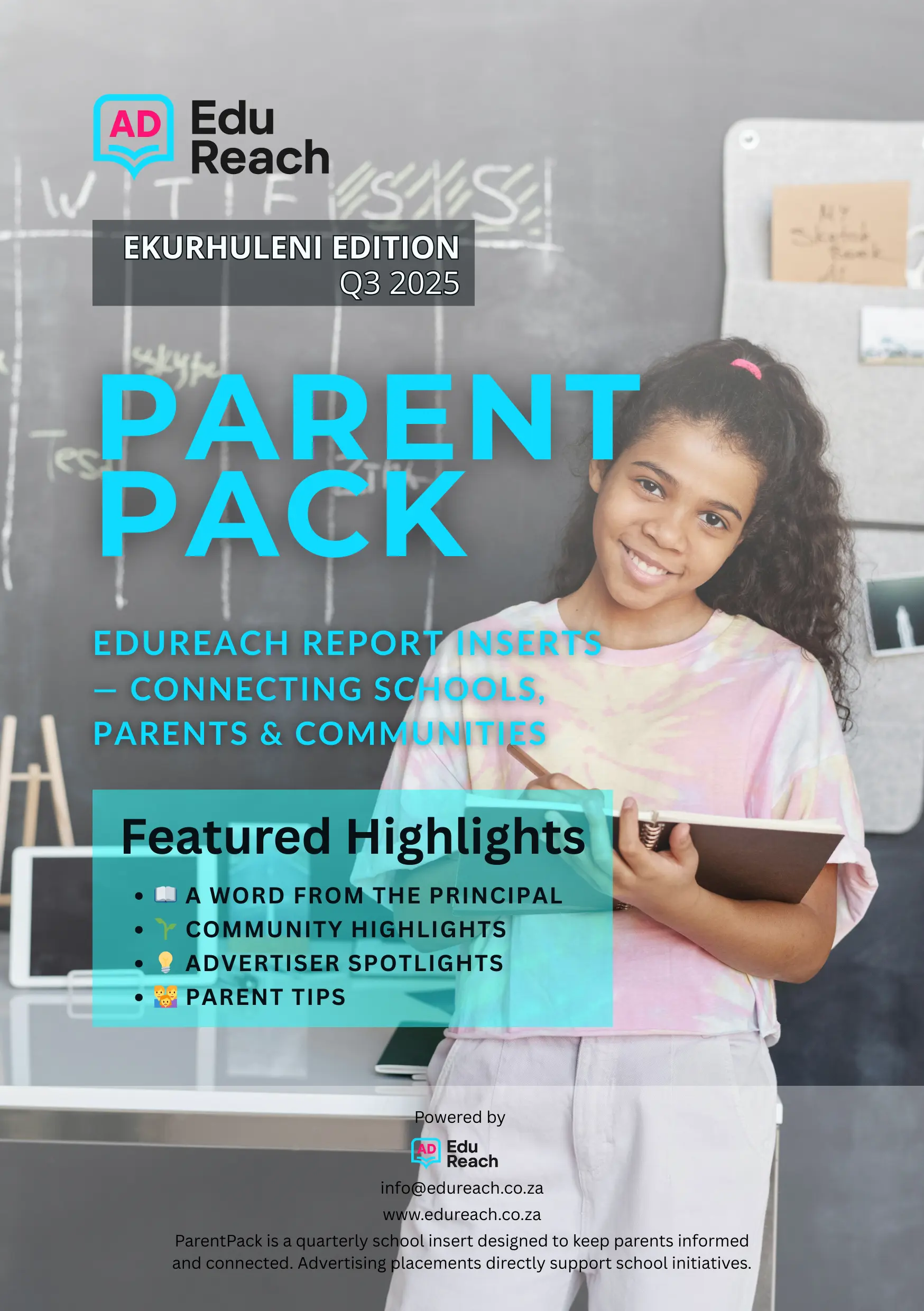 EduReach Parent Pack preview page